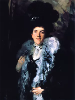 Mrs. John William Crombie Minna Watson by John Singer Sargent - Oil Painting Reproduction