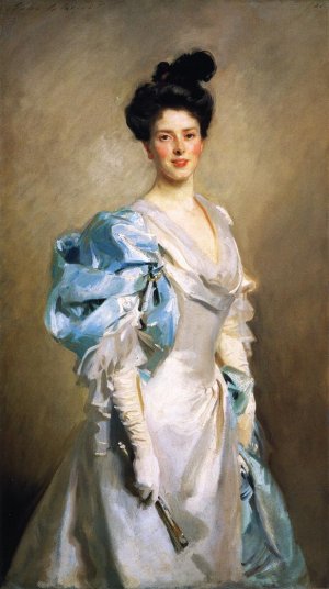 Mrs. Joseph Chamberlain by John Singer Sargent Oil Painting