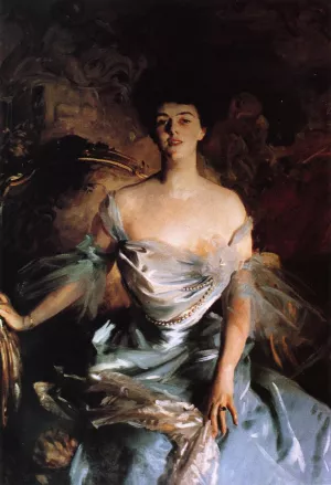 Mrs. Joseph E. Widener painting by John Singer Sargent