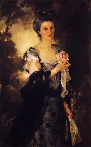 Mrs. William Crowninshield Endicott, Jr by John Singer Sargent - Oil Painting Reproduction