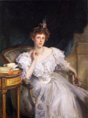 Mrs. William George Raphael Margherita Goldsmid Oil painting by John Singer Sargent