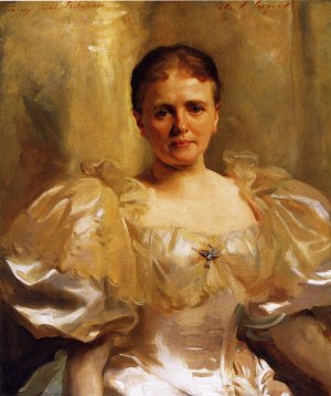 Mrs. William Shakespeare Louise Weiland by John Singer Sargent Oil Painting