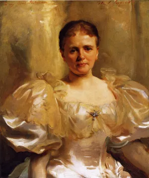 Mrs. William Shakespeare Louise Weiland by John Singer Sargent Oil Painting