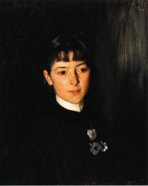 Olivia Richardson by John Singer Sargent - Hand-Painted Oil Painting Reproduction