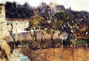 Orange Trees, Nice by John Singer Sargent Oil Painting