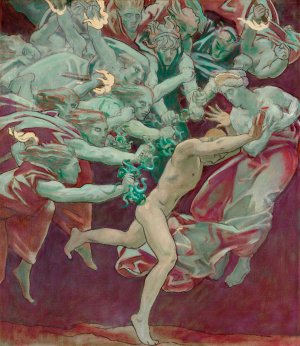 Orestes and The furies by John Singer Sargent Oil Painting