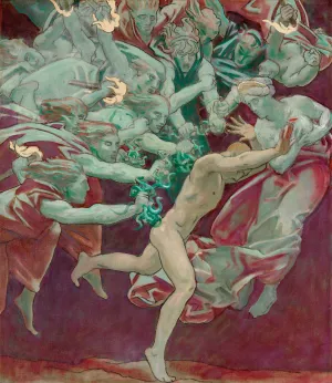 Orestes and The furies by John Singer Sargent Oil Painting
