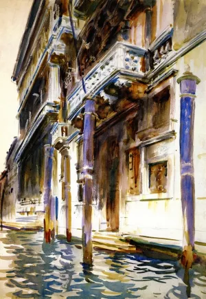 Palazzo Corner Contarini dai Cavalli by John Singer Sargent Oil Painting