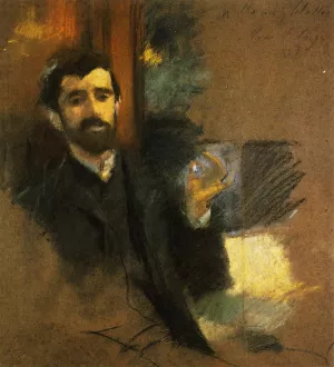 Paul Helleu by John Singer Sargent - Oil Painting Reproduction