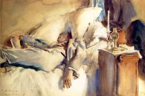Peter Harrison Asleep by John Singer Sargent - Oil Painting Reproduction