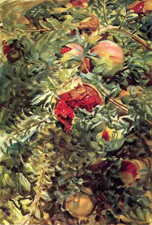 Pomegranates by John Singer Sargent Oil Painting
