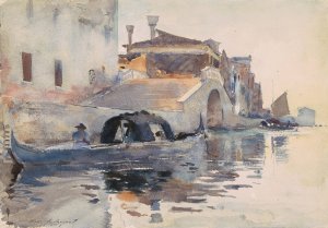 Ponte Panada, Fondamenta Nuove, Venice by John Singer Sargent Oil Painting