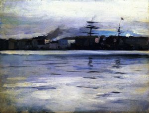 Port Scene I by John Singer Sargent Oil Painting