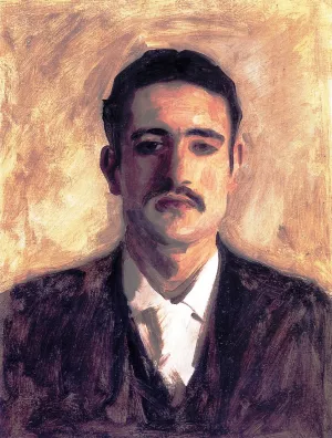 Portrait of a Man (probably Nicola d'Inverno) by John Singer Sargent Oil Painting