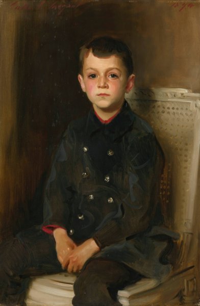 Portrait of Lancelot Allen  by John Singer Sargent - Hand-Painted Oil Painting Reproduction
