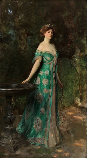Portrait Of Millicent Leveson-Gower, Duchess Of Sutherland by John Singer Sargent Oil Painting