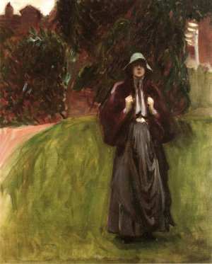 Portrait of Miss Clementina Austruther-Thompson Oil painting by John Singer Sargent