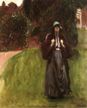 Portrait of Miss Clementina Austruther-Thompson by John Singer Sargent Oil Painting
