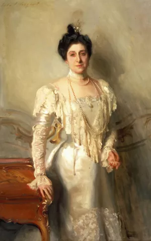 Portrait of Mrs. Asher B. Wertheimer by John Singer Sargent Oil Painting