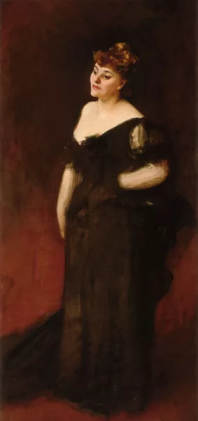 Portrait of Mrs Harry Vane Milbank by John Singer Sargent - Oil Painting Reproduction