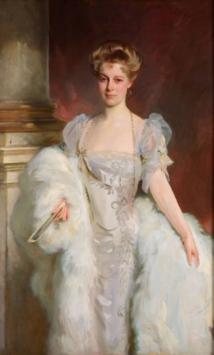 Portrait of Mrs. J.P. Morgan, Jr. by John Singer Sargent Oil Painting