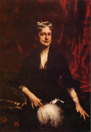 Portrait of Mrs. John Joseph Townsend Catherine Rebecca Bronson by John Singer Sargent Oil Painting
