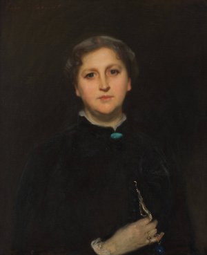 Portrait Of Mrs. Raphael Pumpelly by John Singer Sargent Oil Painting
