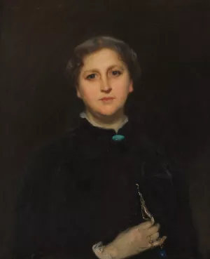 Portrait Of Mrs. Raphael Pumpelly by John Singer Sargent Oil Painting