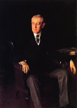 President Woodrow Wilson by John Singer Sargent Oil Painting