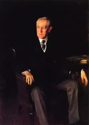 President Woodrow Wilson by John Singer Sargent - Oil Painting Reproduction