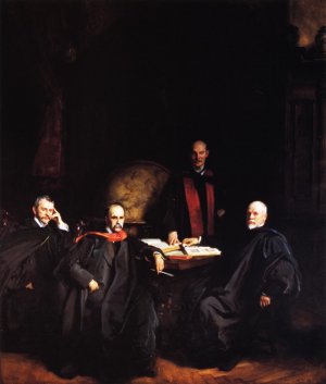 Professors Welch, Halsted, Osler and Kelly by John Singer Sargent Oil Painting