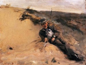 Ralph Wormeley Curtis by John Singer Sargent Oil Painting