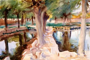Ras-el-Ain by John Singer Sargent - Oil Painting Reproduction