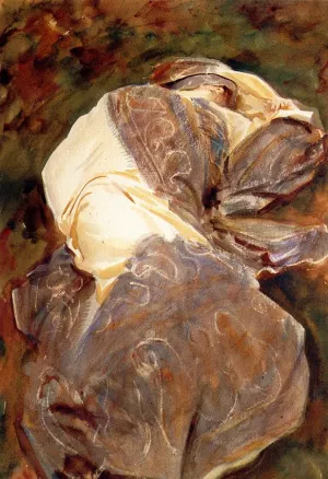Reclining Figure by John Singer Sargent Oil Painting
