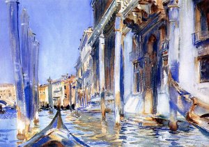 Rio dell'Angelo by John Singer Sargent Oil Painting