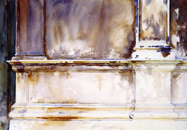 Main Product Photo of Rome: An Architectural Study Painting by John Singer Sargent