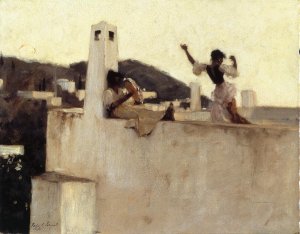 Rosina, Capri by John Singer Sargent Oil Painting