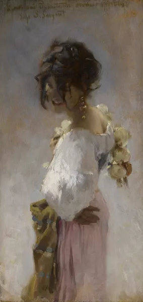 Rosina by John Singer Sargent Oil Painting