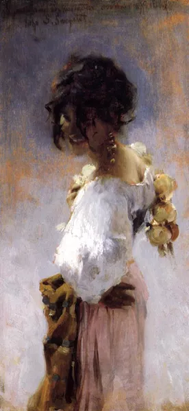 Rosina painting by John Singer Sargent