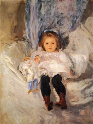 Ruth Sears Bacon by John Singer Sargent - Oil Painting Reproduction