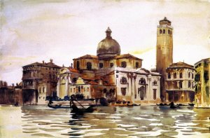 San Geremia and Palazzo Labia by John Singer Sargent Oil Painting