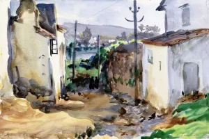 Santiago de Compostela, Spain by John Singer Sargent - Oil Painting Reproduction