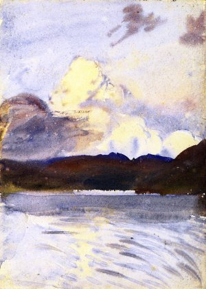 Scotland, Fishing Nets by John Singer Sargent Oil Painting
