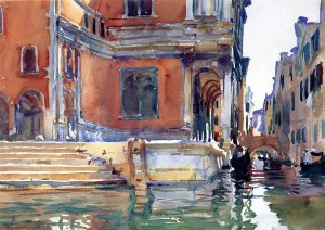 Scuola di San Rocco by John Singer Sargent - Oil Painting Reproduction