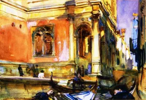 Scuola Grande di San Rocco by John Singer Sargent Oil Painting