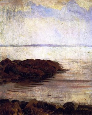 Seascape with Rocks by John Singer Sargent Oil Painting