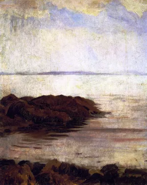 Seascape with Rocks by John Singer Sargent - Oil Painting Reproduction