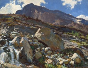 Simplon Pass by John Singer Sargent Oil Painting