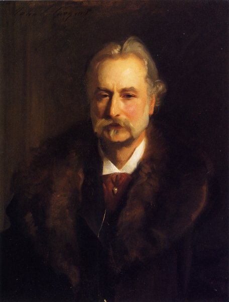 Sir George Lewis by John Singer Sargent - Hand-Painted Oil Painting Reproduction
