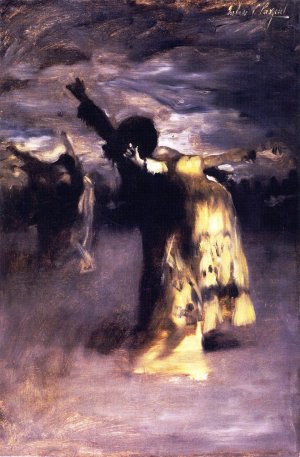 Spanish Dancer Study by John Singer Sargent Oil Painting